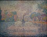 Paul Signac L'Hirondelle Steamer on the Seine Germany oil painting artist